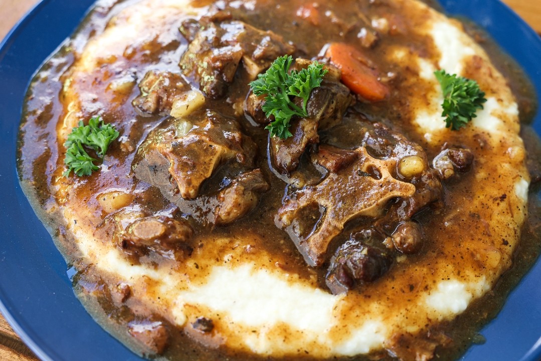 Oxtails and Grits
