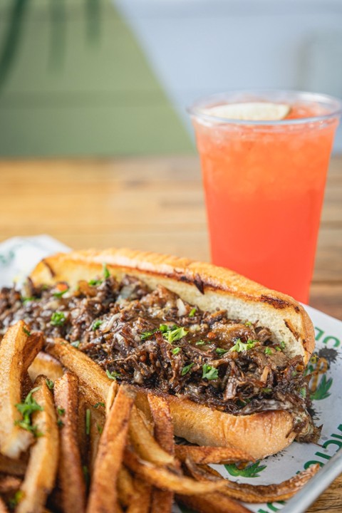 Oxtail Cheese Steak