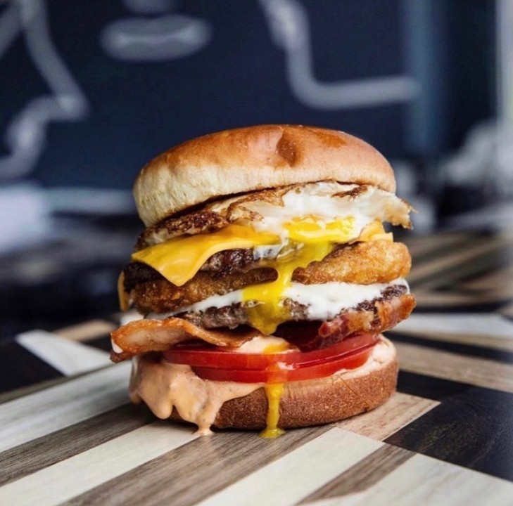 Nonla Burger Grand Rapids NB 3 Hamburger Meal