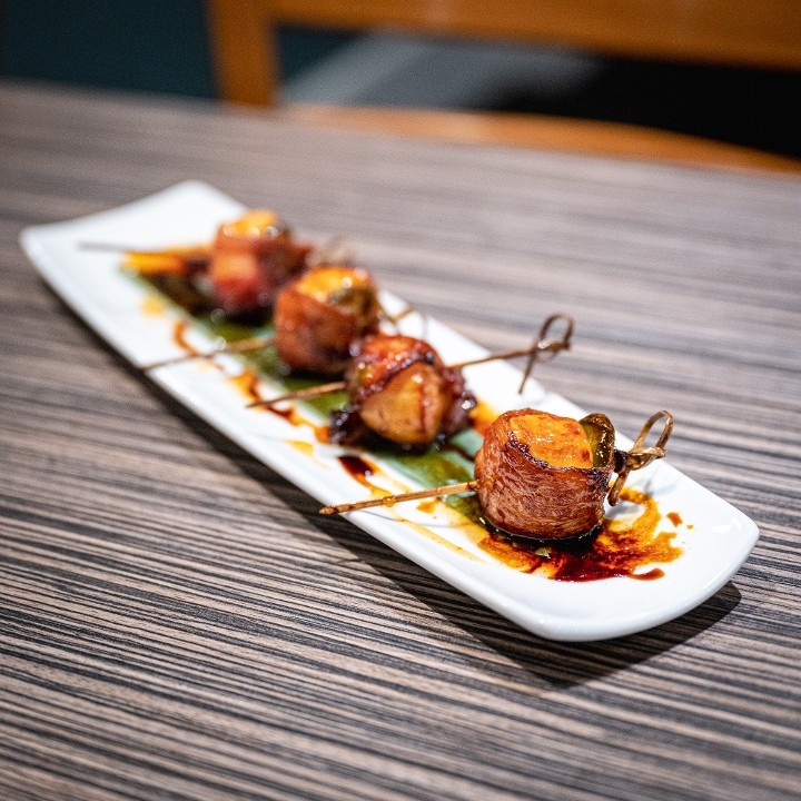 Jalapeno & Bacon wrapped Scallops