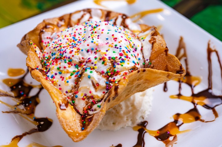 Mexican fried Ice Cream