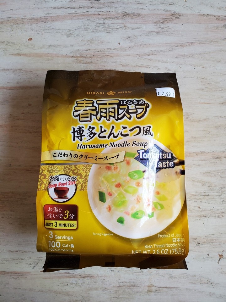 E17 Instant Tonkotsu Harusame Noodle Soup