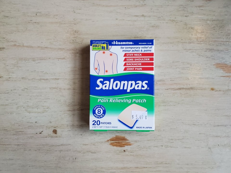I7 HISAMITSU SALONPAS PAIN RELIEVING PATCH 20 SHEETS