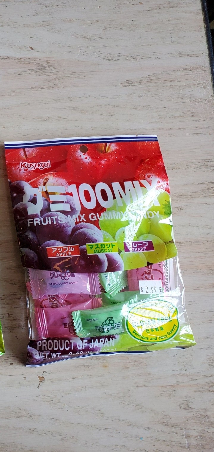 A4 Fruit Mix Gummy Candy