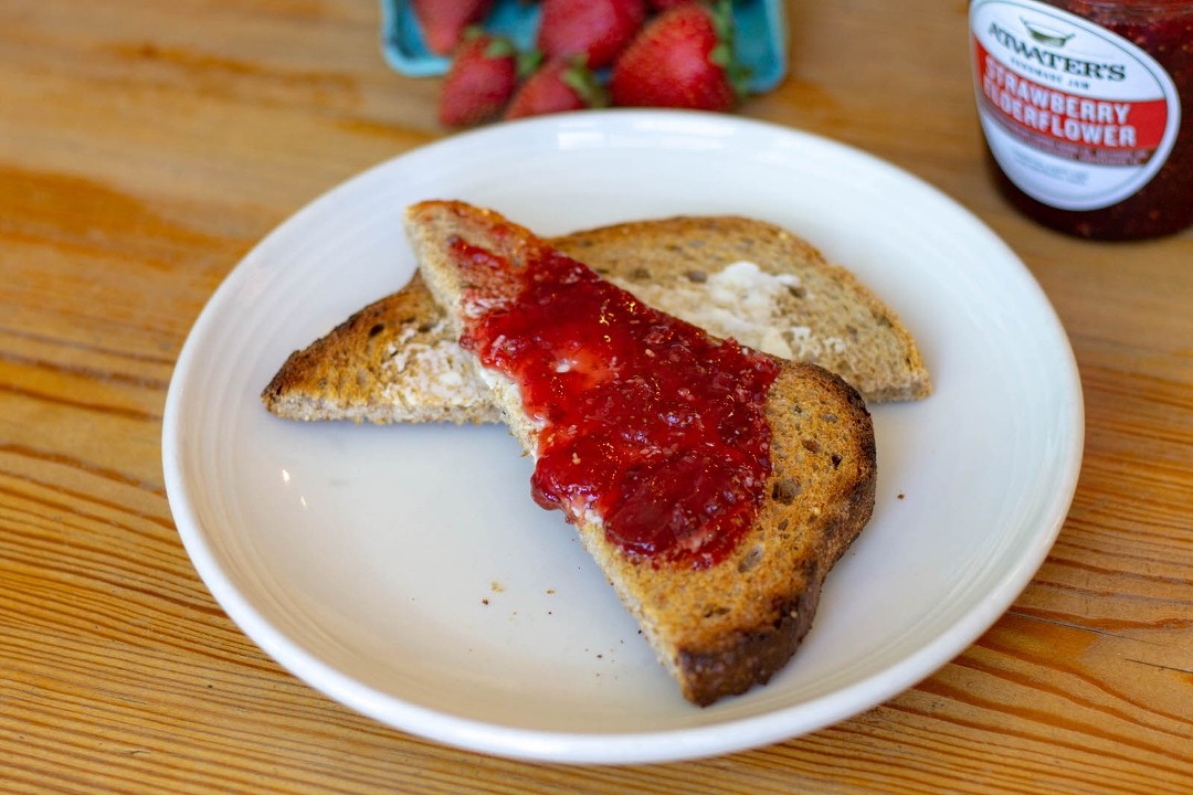 Toast with Jam & Butter