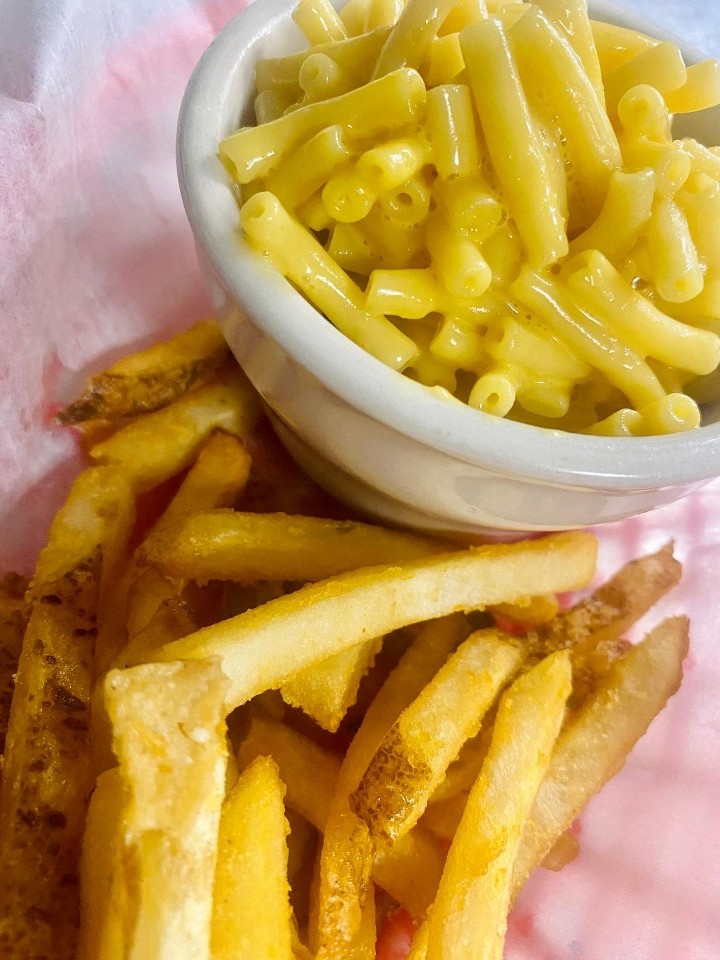 Kraft Mac and Cheese and Fries