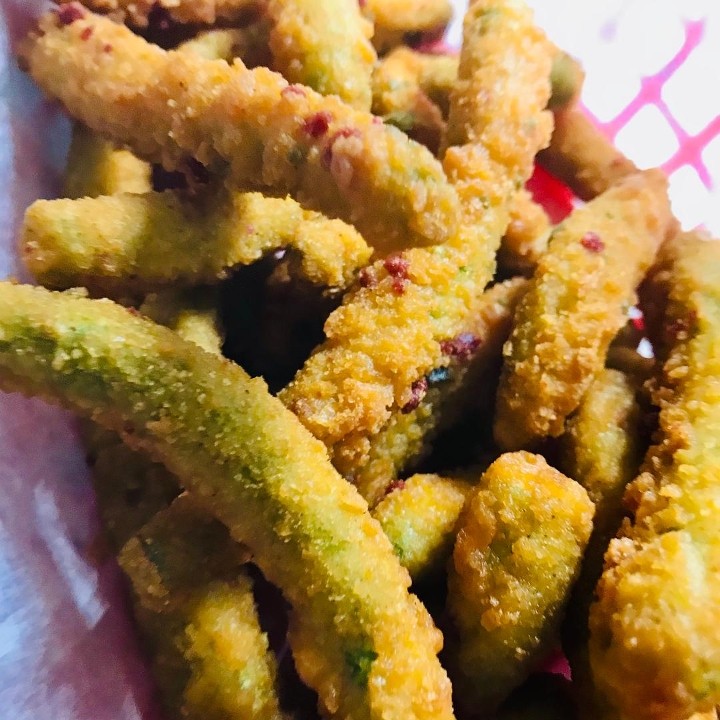 Spicy Battered Green Beans