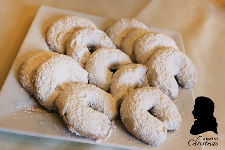 Vanilla Crescents - Available for pick up Tues 12/19 and Weds 12/20 only