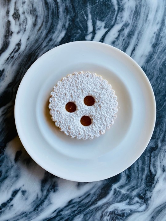 Apricot Linzer Cookie