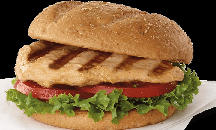 Grilled chicken sandwich