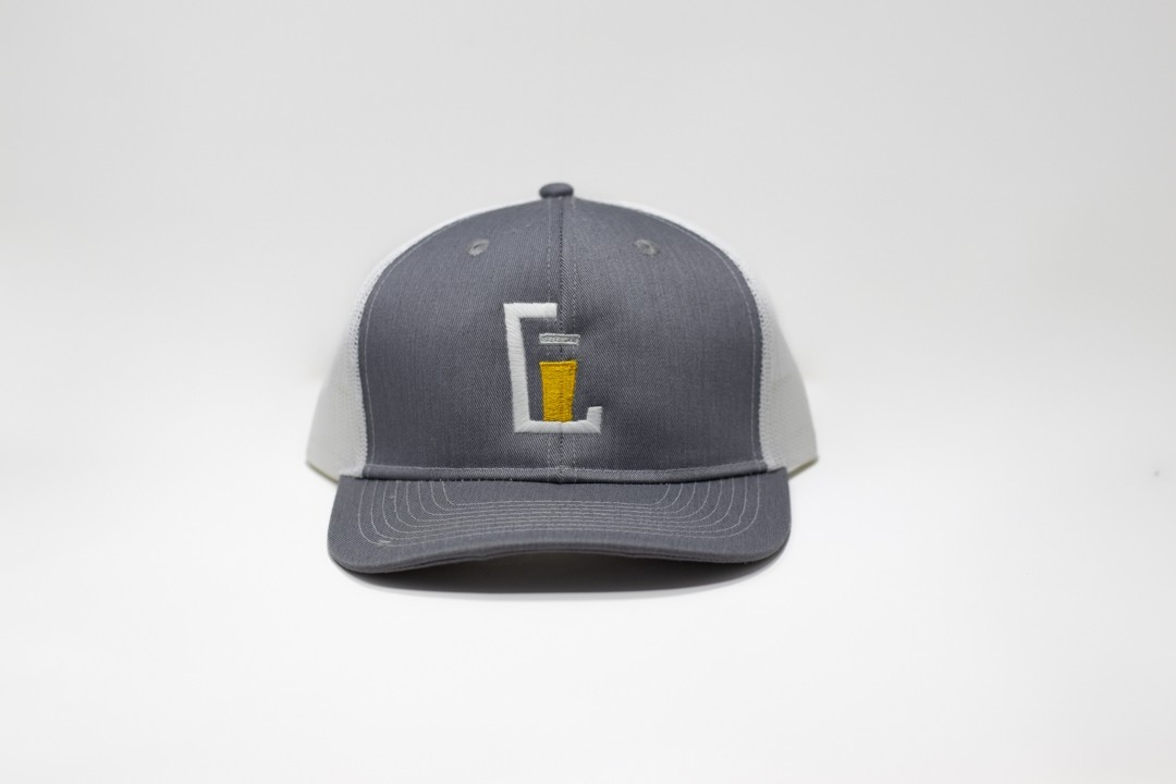 Lawless Icon Trucker Hat (Gray/White)