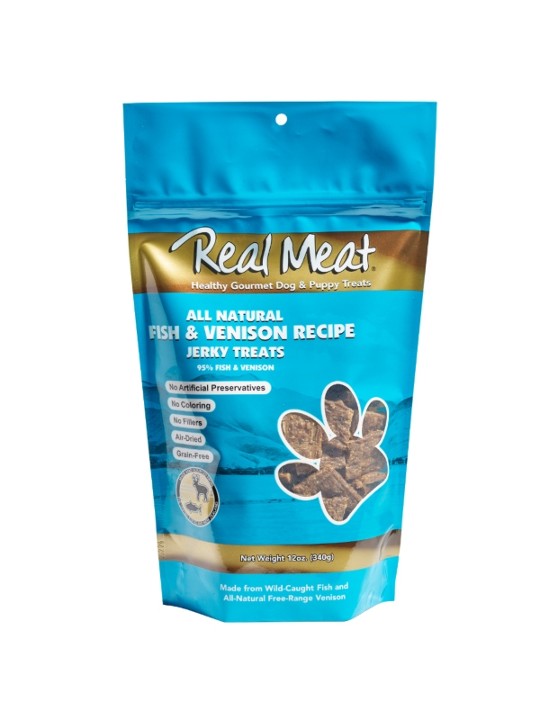 Real Meat Jerky Treats (Fish & Venison)
