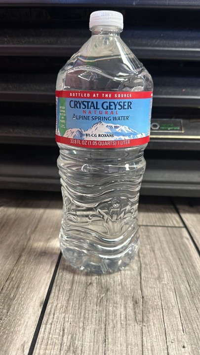 Crystal Geyser 1liter water bottle