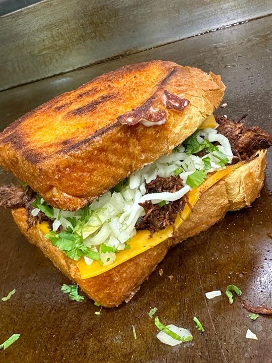 Birria Grilled Cheese Melt Combo
