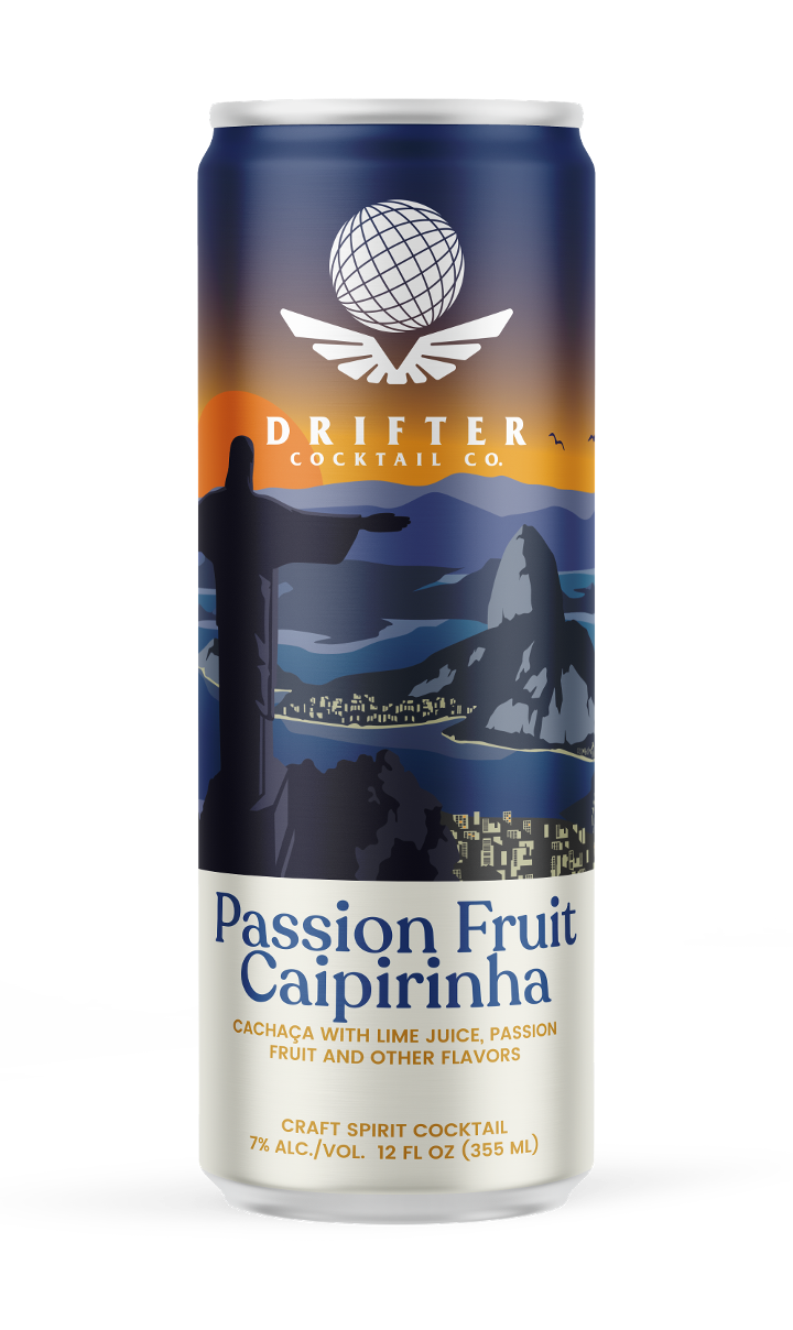 Canned Passion Fruit Caipirinha