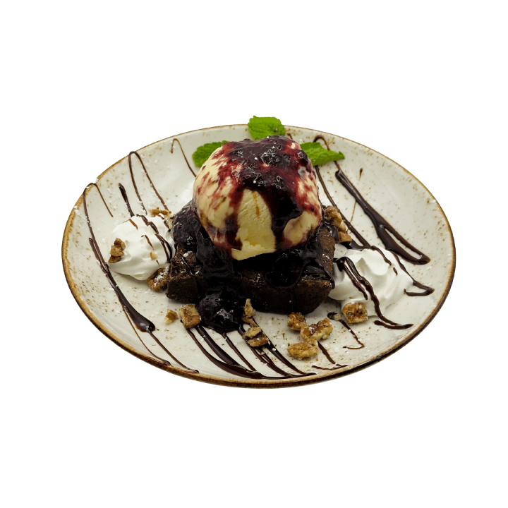 Black Forest Brownie Sundae