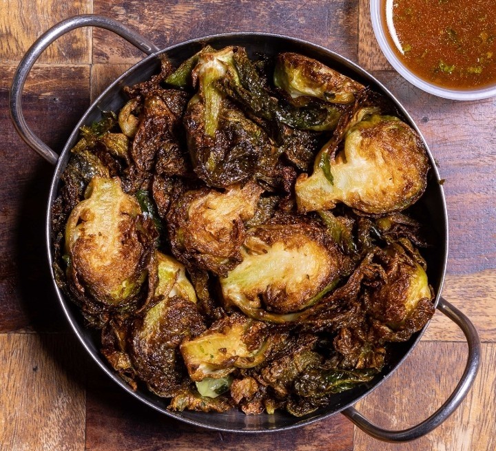 Crispy Brussel Sprouts *contains sesame*