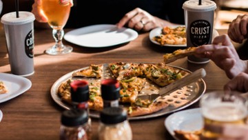 Crust Pizza Co. Kingwood Docks on Kingwood Drive