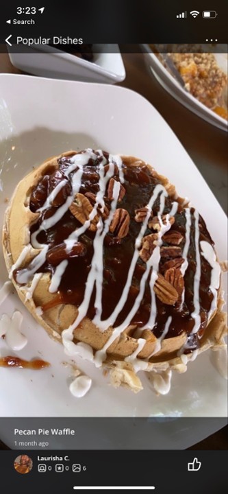 Pecan Pie Waffle