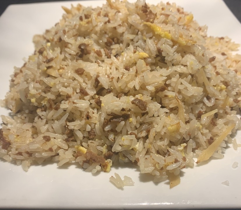 Ginger Fried Rice With Veggie Beef