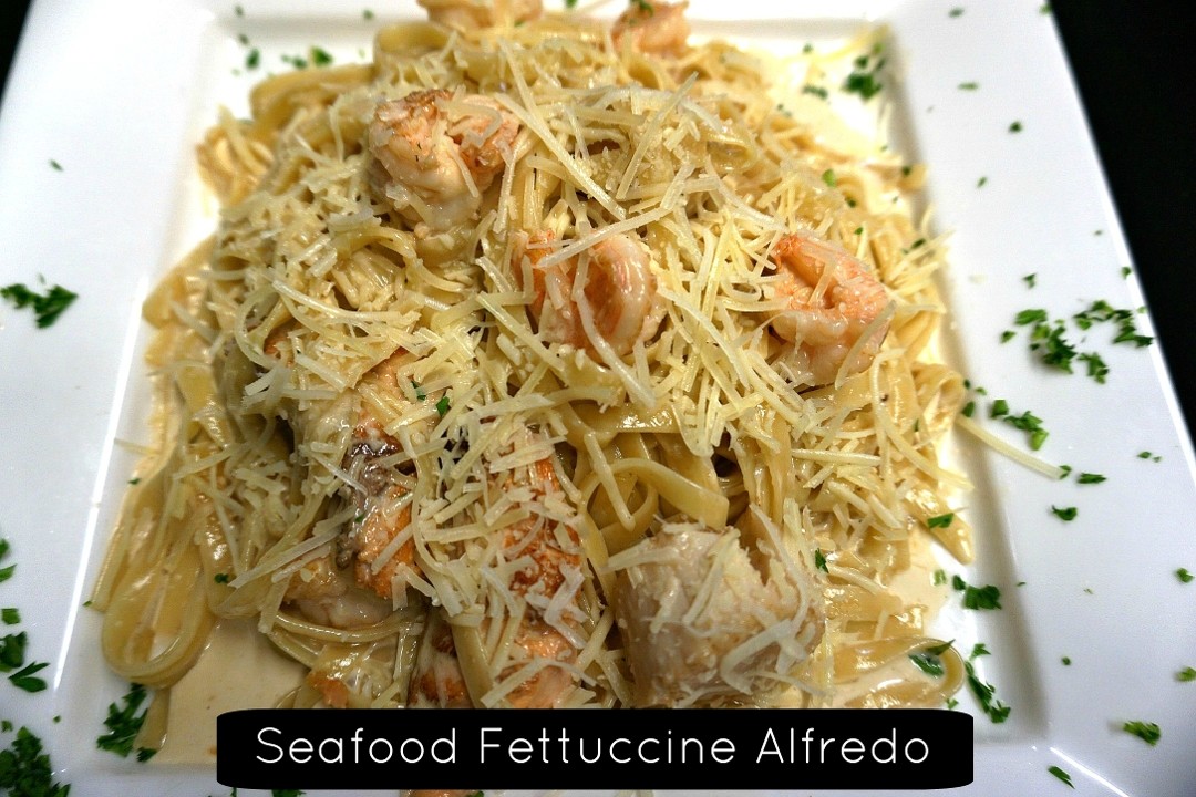 Seafood Fettuccine Alfredo