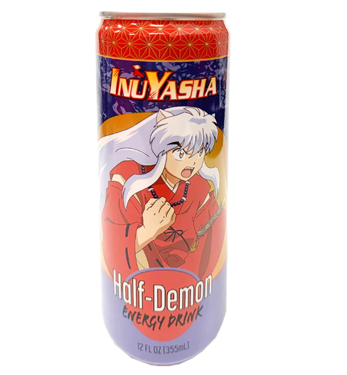 Inuyasha Half Demon  Energy Drink 12 oz