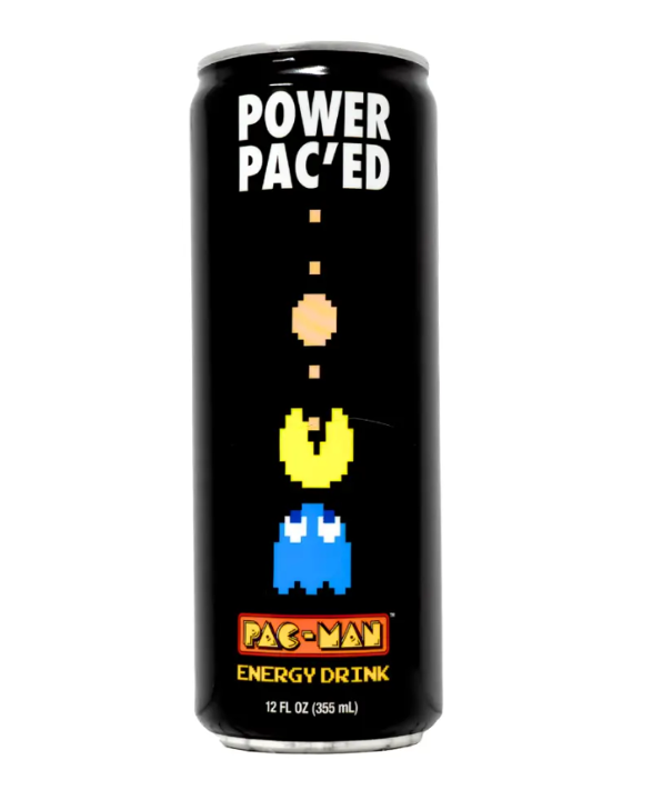 Power Pac'ed Pacman Energy Drink 12 oz