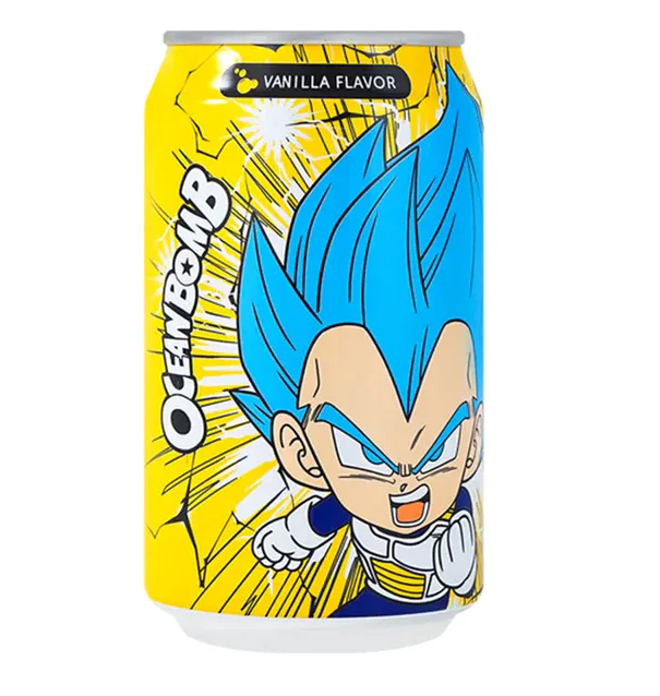 Ocean Bomb Dragon Ball Z (Vegeta) Vanilla 11.1 oz