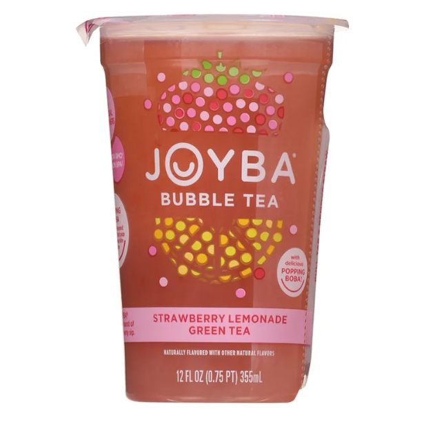 Joyba Bubble Tea Strawberry Lemonade 12oz