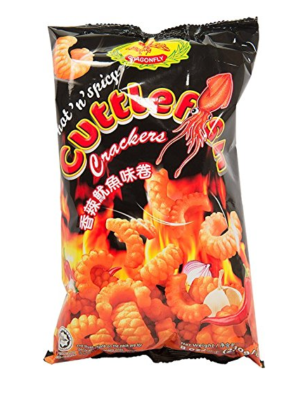 Dragonfly Hot&Spicy Cuttlefish Chips 4.2 oz
