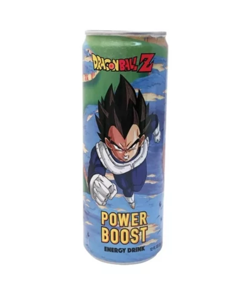 Dragon Ball Z Power Boost Energy Drink 12 oz