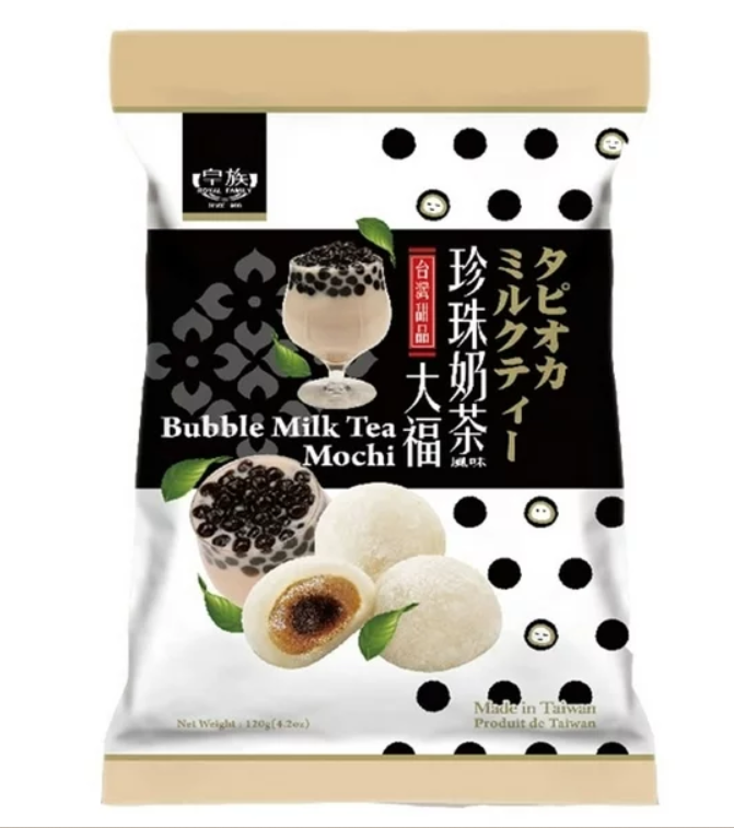 Royal Family Bubble Milk Tea Mochi Pack 8.4 oz