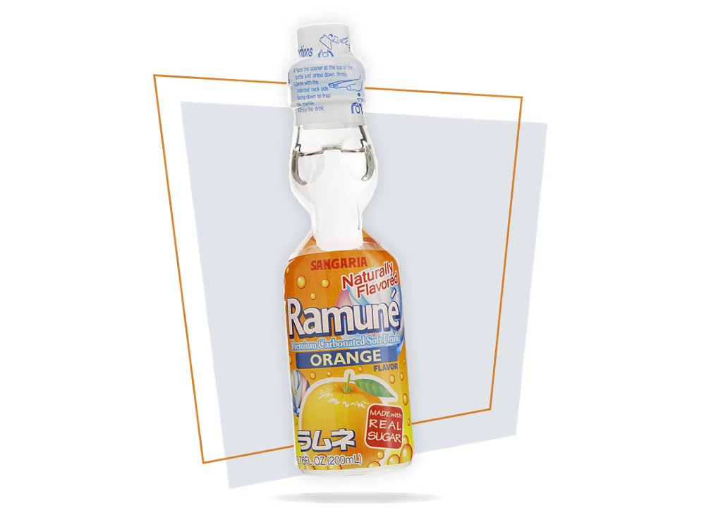 Ramune Orange 6.76 oz