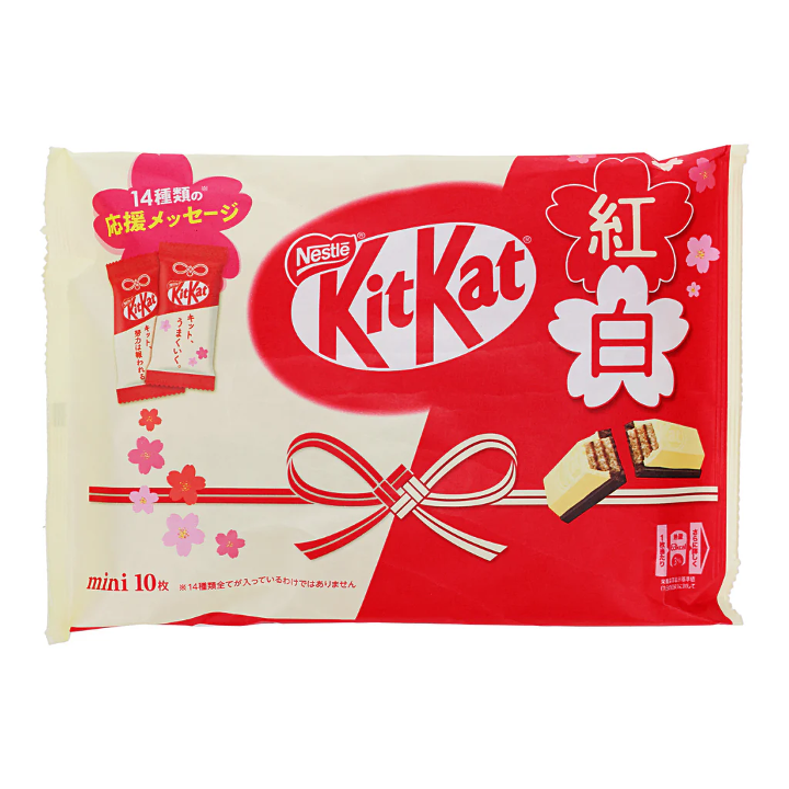 KitKat Mini Red&White Sakura 4.09 oz