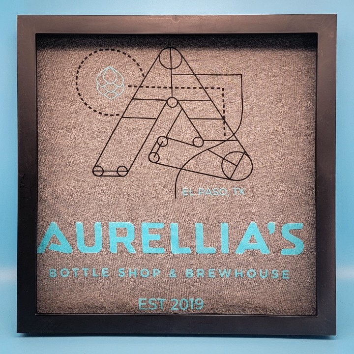 Shirt (L) - Aurellias Logo - T Shirt (Charcoal)