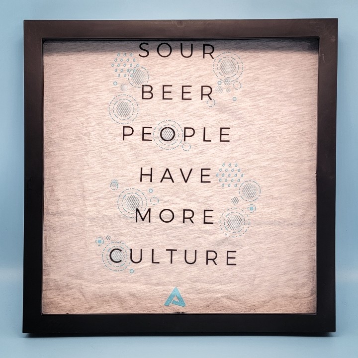 Shirt (L) - Sour Beer People (Heather Grey)
