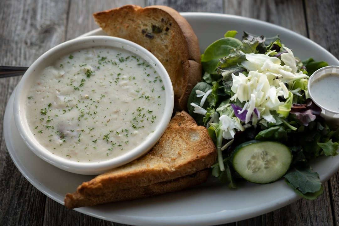 Chowder and Salad Special