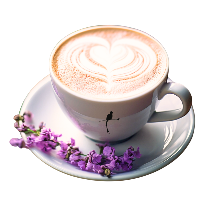 Basil Lavender Latte