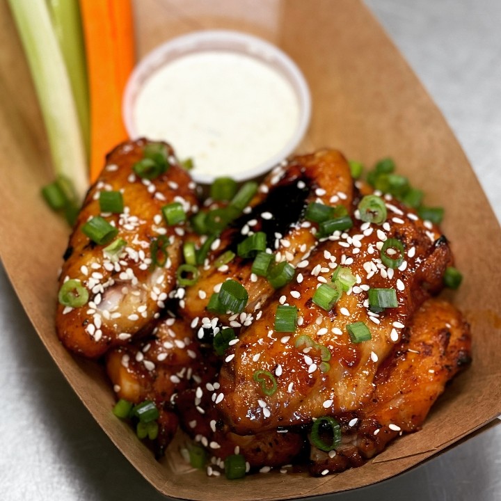 Sous Vide Chicken Wings, 8 piece