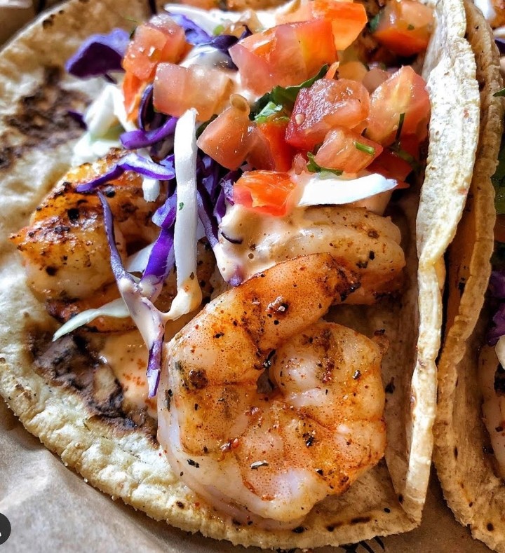 GRILLED SHRIMP 2 TACO COMBO