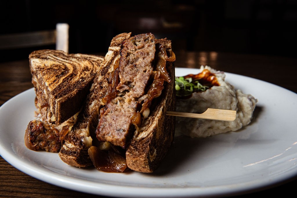 Meatloaf Patty Melt