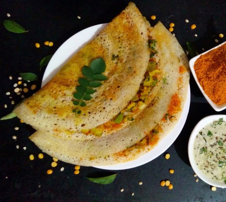 Chetni Pudi Masala Dosa* (v/gf)