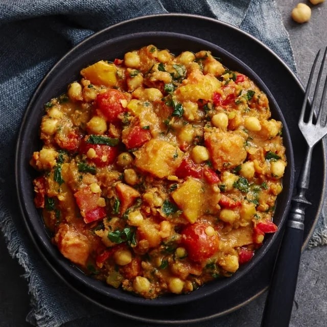 Madras Vegetable Curry (vg/gf)