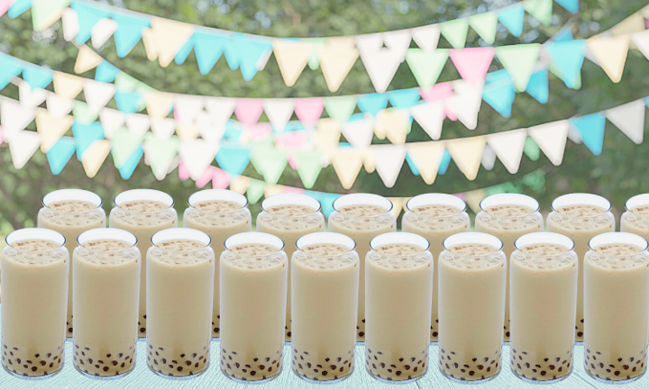 50 x Boba Milk Tea