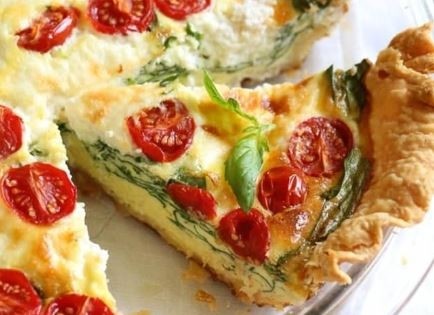 Whole Quiche - Tomato, Spinach & Ricotta (4-8ppl)