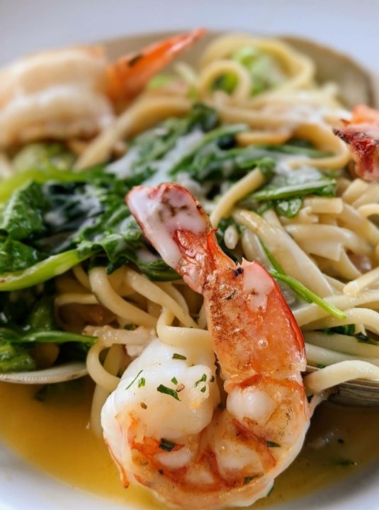 Shrimp & Clam Linguini (4ppl)
