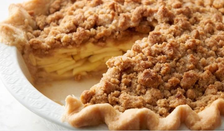 Homemade Apple Crumb Pie (≈8ppl)