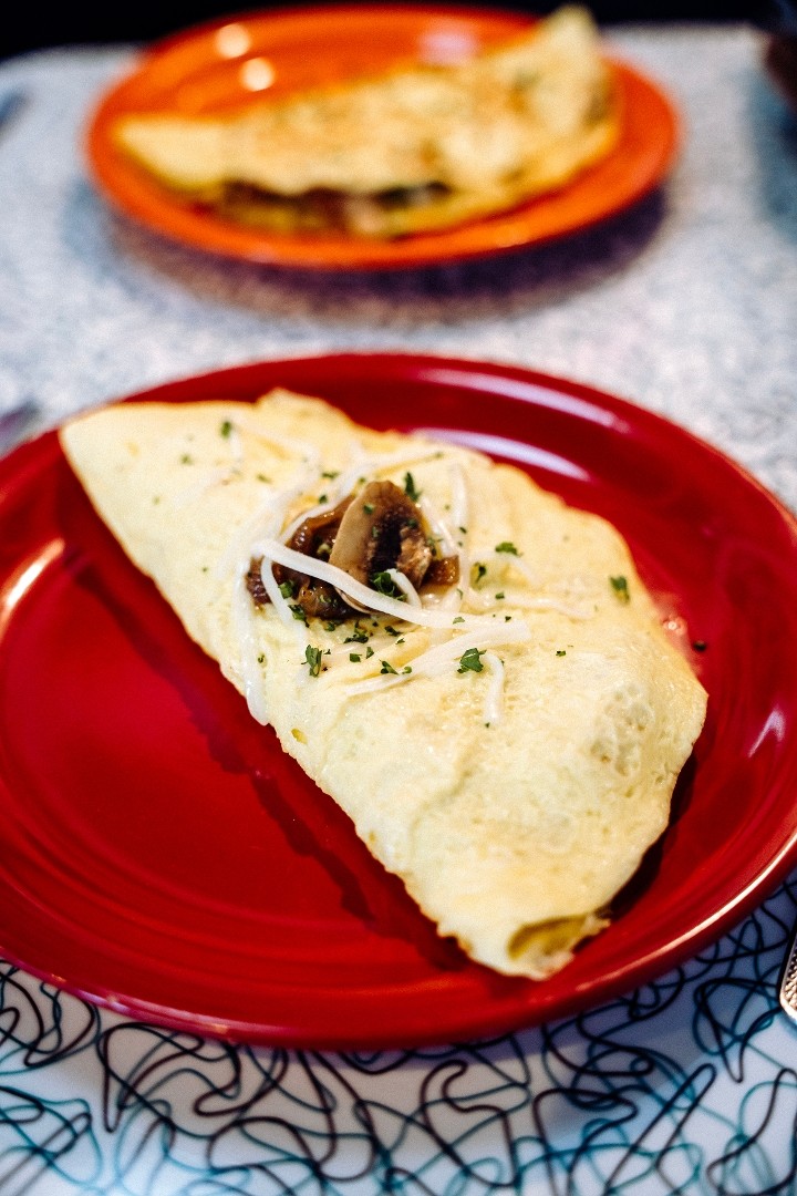 Philly Cheese Steak Omelet.