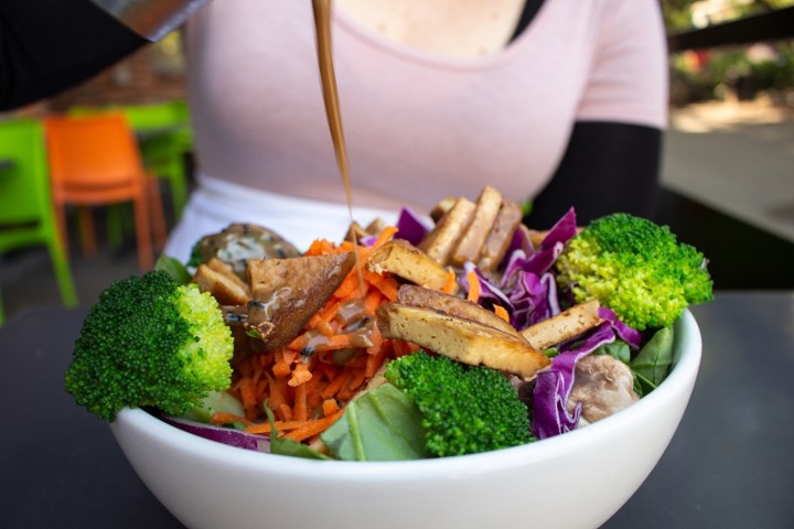 Small Baked Tofu Salad