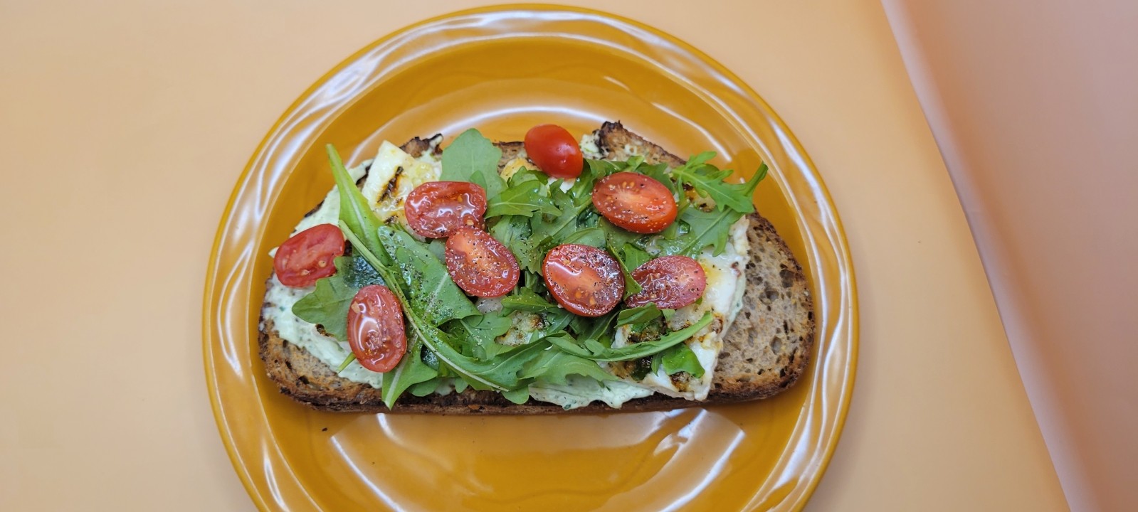 Egg White Frittata Toast